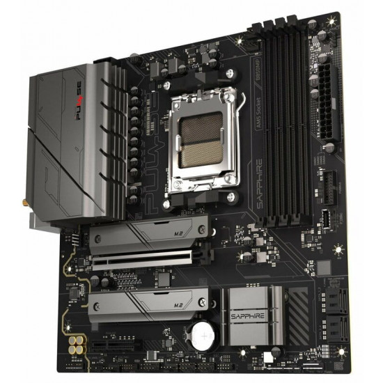 Материнська плата Sapphire B850M Pulse WiFi Socket AM5