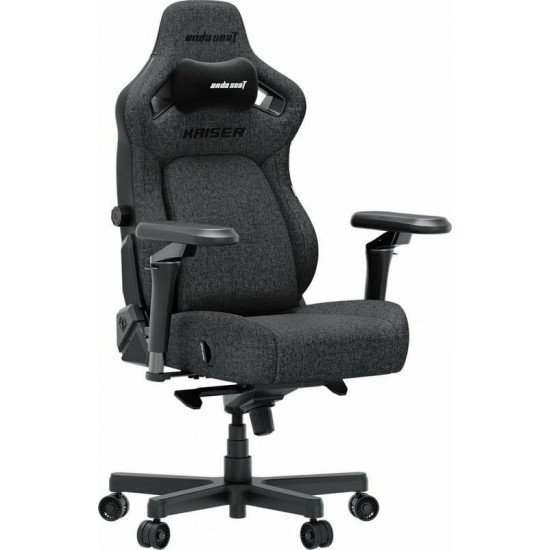 Крісло для геймерів Anda Seat Kaiser 4 V2 Size XL PVC Dark Gray Fabric (AD12YDDC-XLL-20-GB-CF-03)