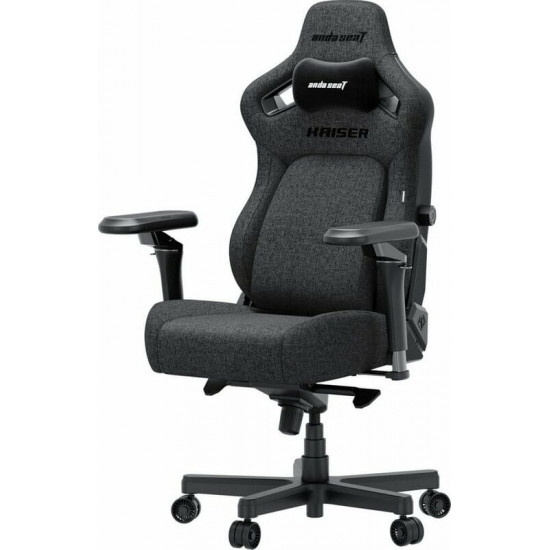Крісло для геймерів Anda Seat Kaiser 4 V2 Size XL PVC Dark Gray Fabric (AD12YDDC-XLL-20-GB-CF-03)