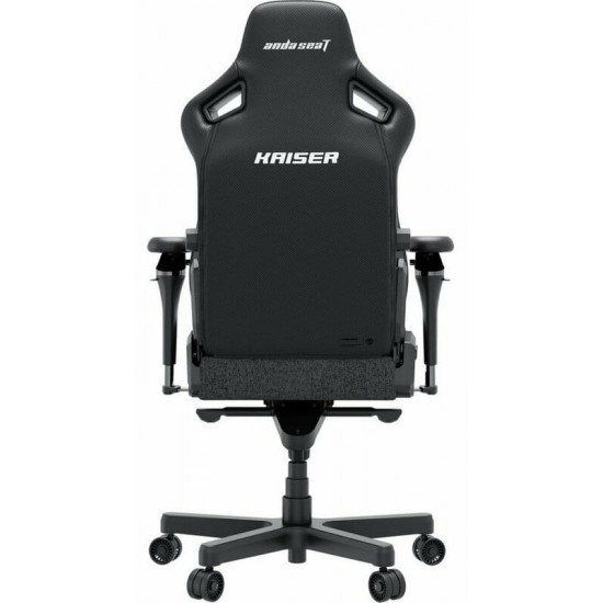 Крісло для геймерів Anda Seat Kaiser 4 V2 Size XL PVC Dark Gray Fabric (AD12YDDC-XLL-20-GB-CF-03)