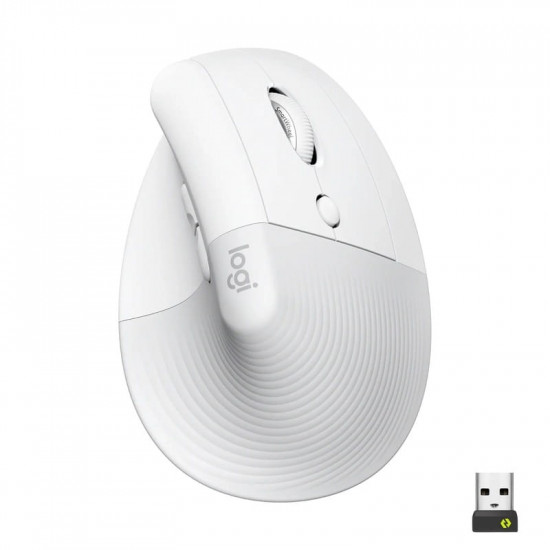 Миша бездротова Logitech Lift Vertical Ergonomic White (910-006475)