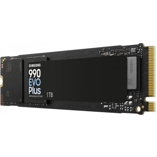 Накопичувач SSD  1ТB Samsung 990 EVO Plus M.2 2280 PCIe 5.0 x2 NVMe V-NAND TLC (MZ-V9S1T0BW)
