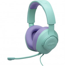 Гарнiтура JBL Quantum 100M2 Cyan (JBLQTUM100M2CYN)