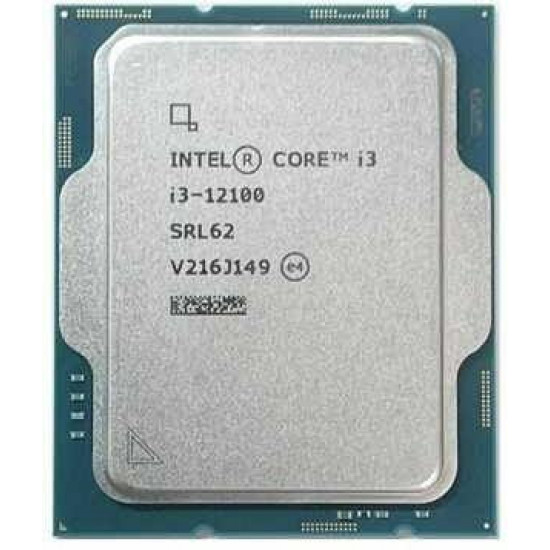 Процесор Intel Core i3 12100 3.3GHz (12MB, Alder Lake, 60W, S1700) Box (BX8071512100)