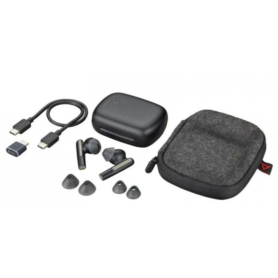 Bluetooth-гарнітура Poly Voyager Free 60 Earbuds + BT700C + BCHC Black (7Y8H4AA)