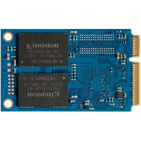Накопичувач SSD  512GB Kingston KC600 mSATA SATAIII 3D TLC (SKC600MS/512G)