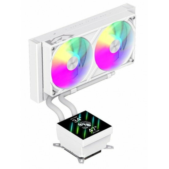 Система водяного охолодження GameMax Glacier 240 LCD White