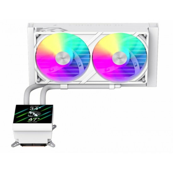 Система водяного охолодження GameMax Glacier 240 LCD White