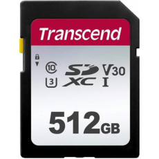 Карта пам`яті SDXC 512GB UHS-I/U3 Class 10 Transcend 300S R95/W55MB/s (TS512GSDC300S)