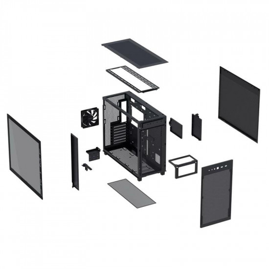 Корпус Asus Prime AP303 TG Black (90DC00V0-B39010)