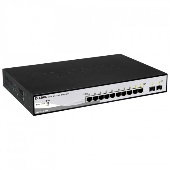 Комутатор D-Link DGS-1210-10P