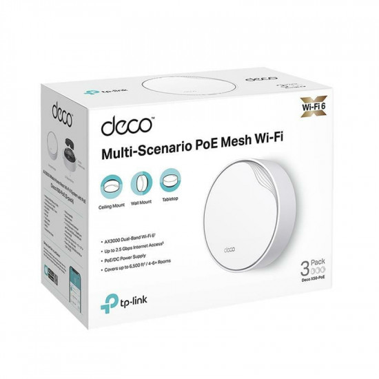 WiFi Mesh-система TP-Link Deco X50-PoE(3-pack)