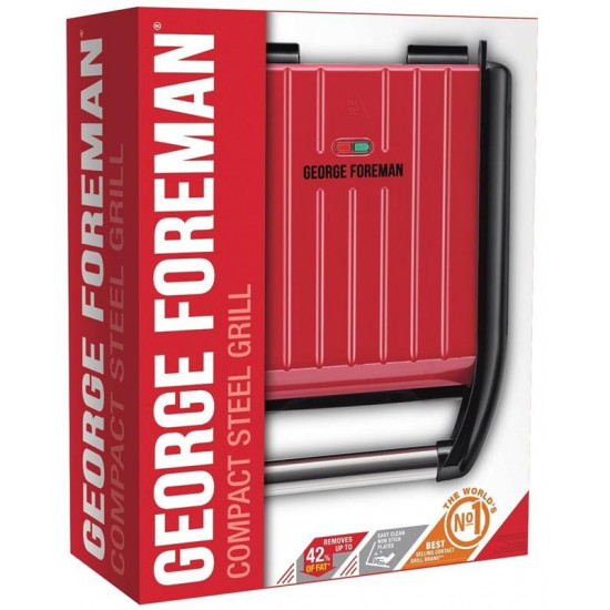 Електрогриль Russell Hobbs 25030-56GF George Foreman Compact Steel