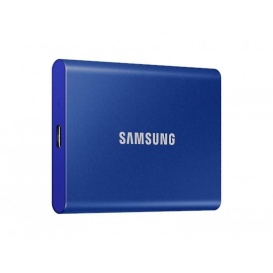 Накопичувач зовнішній SSD 2TB Samsung T7 Indigo Blue (MU-PC2T0H/WW)