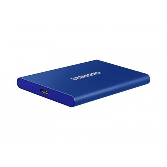 Накопичувач зовнішній SSD 2TB Samsung T7 Indigo Blue (MU-PC2T0H/WW)