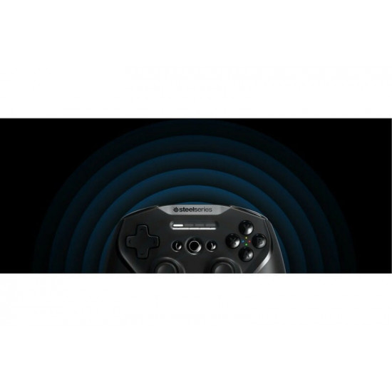Геймпад бездротовий SteelSeries Stratus+ Windows Black (69076)