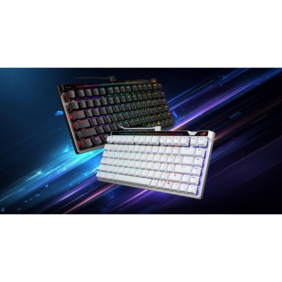 Клавiатура Asus ROG Falchion Ace 75 HE HFX V2 Magnetic Switches Black (90MP047H-BKUA20)