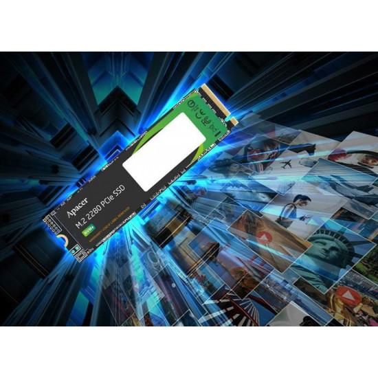 Накопичувач SSD  512GB Apacer AS2280P4X M.2 PCIe 3.0 3D TLC (AP512GAS2280P4X-1)