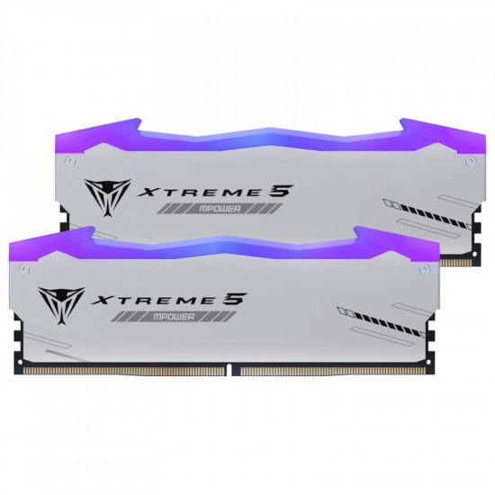 Модуль пам`яті DDR5 2x16GB/8000 Patriot Viper Xtreme 5 MPOWER RGB (PVXR532G80C38KM)