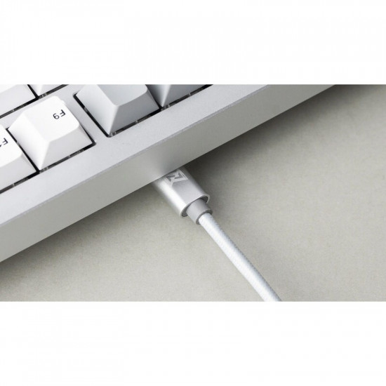 Клавіатура бездротова Lemokey P1 Pro Keychron Super Banana Switch UA Space Silver (P1P-X4-UA)