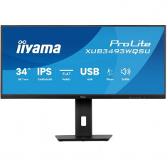 Монітор Iiyama 34" ProLite XUB3493WQSU-B6 IPS Black 120Hz