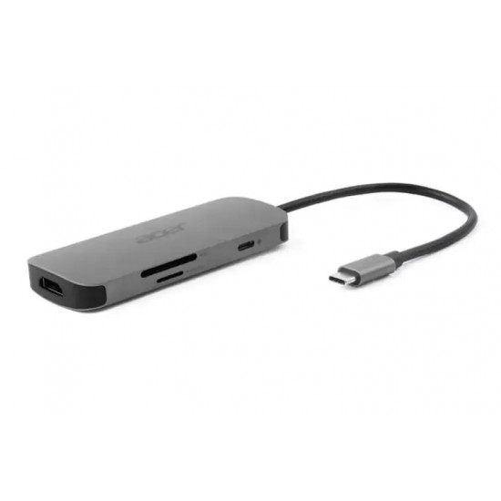 USB-хаб Acer USB Type-C 7-в-1 (HP.DSCAB.018)