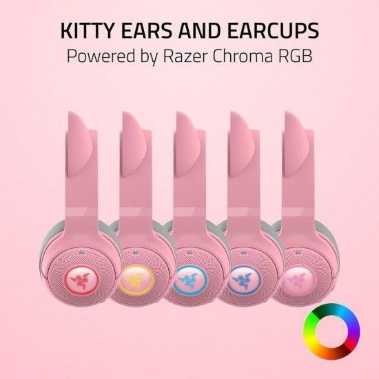 Гарнiтура Razer Kraken Kitty V2 Pro Quartz (RZ04-04510200-R3M1)