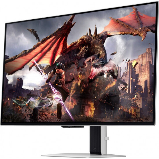 Монітор Samsung 32" Odyssey G80SD (LS32DG800SZXUA) OLED Black Curved 240Hz
