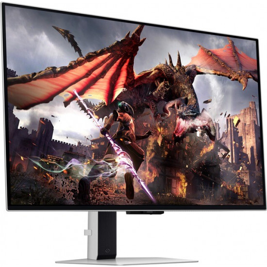 Монітор Samsung 32" Odyssey G80SD (LS32DG800SZXUA) OLED Black Curved 240Hz