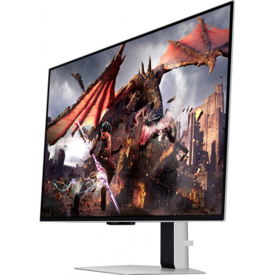 Монітор Samsung 32" Odyssey G80SD (LS32DG800SZXUA) OLED Black Curved 240Hz