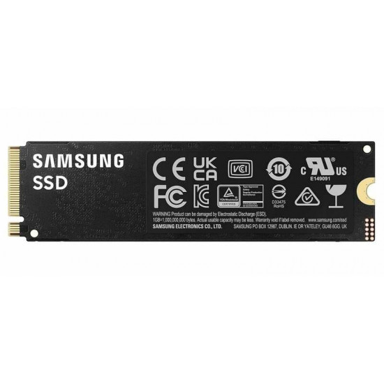 Накопичувач SSD  2ТB Samsung 990 PRO M.2 2280 PCIe 4.0 x4 NVMe V-NAND TLC (MZ-V9P2T0BW)