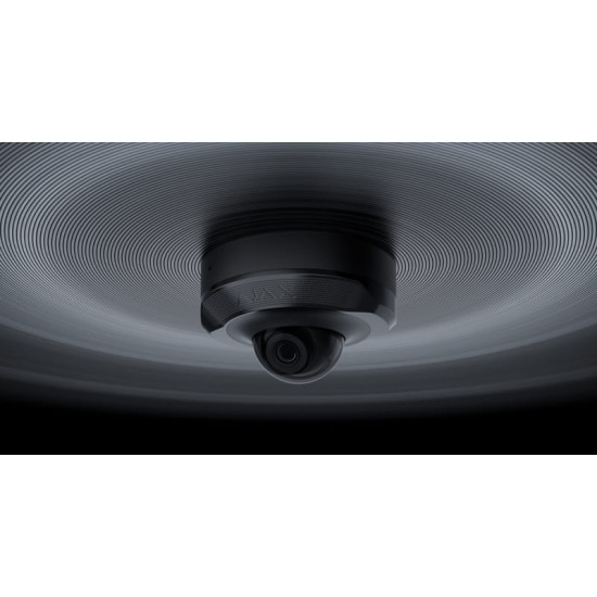 IP-камера Ajax DomeCam Mini (8EU) ASP Black 5МП (2.8мм)