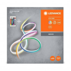 Світлодіодна стрічка Ledvance Flex Neon 4W RGB USB RC 2 м, White (4099854095306)