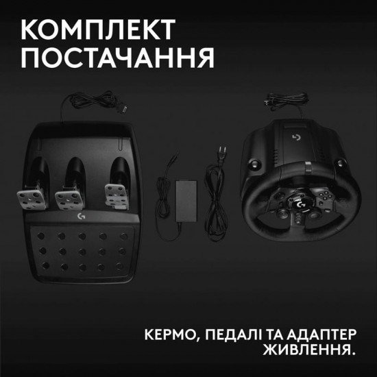 Кермо Logitech G923 for PS4 and PC Black (941-000149)