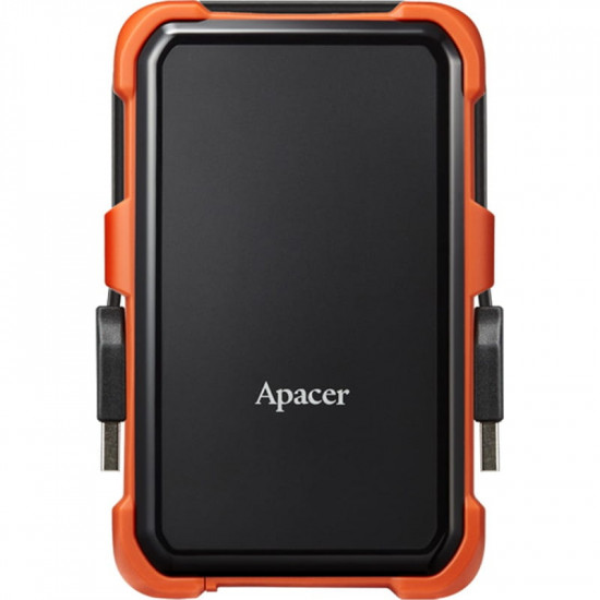 Зовнішній жорсткий диск 2.5" USB 2.0TB Apacer AC630 Black/Orange (AP2TBAC630T-1)