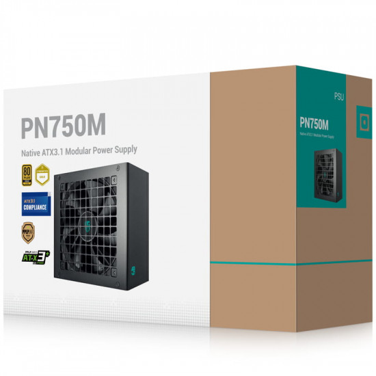Блок живлення DeepCool GamerStorm PN750M 750W (R-PN750M-FC0B-JGEU)