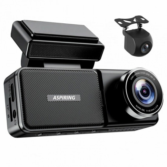 Відеореєстратор Aspiring Alibi 11 QHD 2K Dual WiFi (AL-CD1001)
