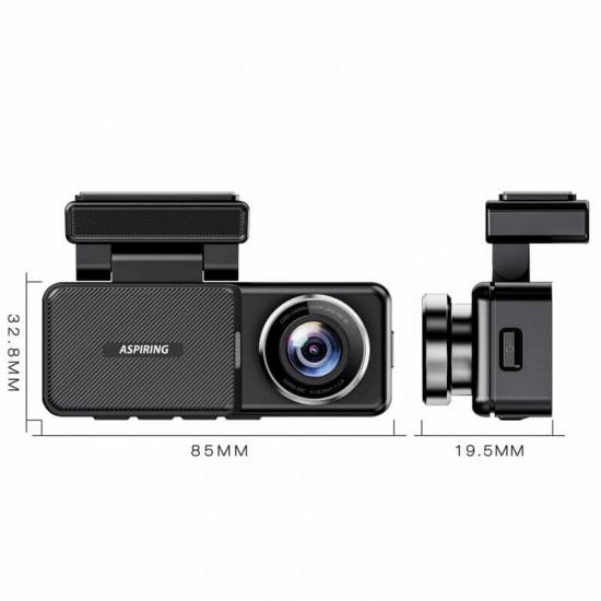 Відеореєстратор Aspiring Alibi 11 QHD 2K Dual WiFi (AL-CD1001)