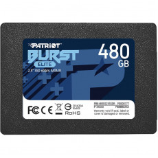 Накопичувач SSD  480GB Patriot Burst Elite 2.5" SATAIII TLC (PBE480GS25SSDR)