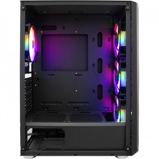 Корпус 1stPlayer X4-BK-4F1-PS-750FK-EU Black 750W