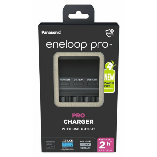 Зарядний пристрій Panasonic Eneloop ready AA/AAA (BQ-CC65)