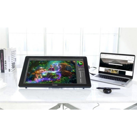 Графічний монітор Huion Kamvas RDS-220 + рукавичка