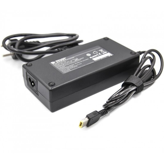 Блок живлення PowerPlant для ноутбуков IBM/Lenovo 220V, 170W 20V 8.5A (USB) (IB170HUSB)