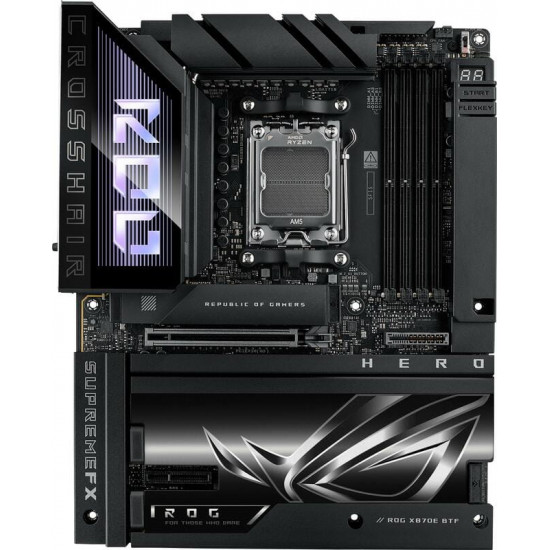Материнська плата Asus ROG Crosshair X870E Hero BTF Socket AM5