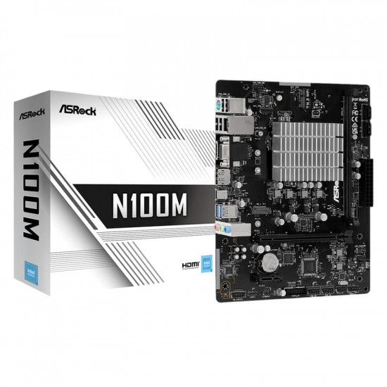 Материнська плата ASRock N100M