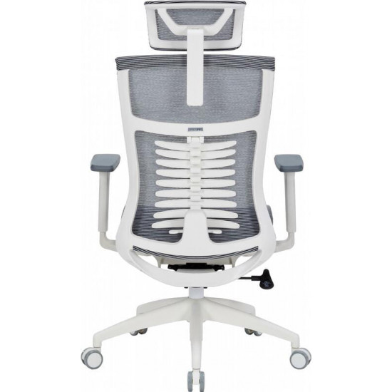 Крісло офісне Officepro Balance OC620-W-DG-DG White/Dark Gray