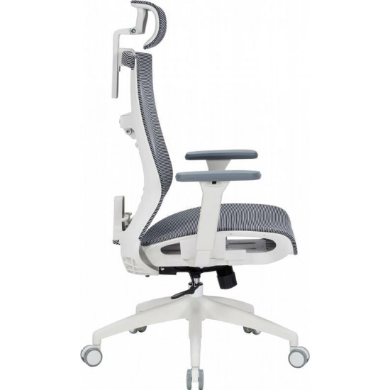 Крісло офісне Officepro Balance OC620-W-DG-DG White/Dark Gray