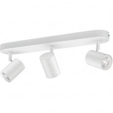 Світильник точковий накладний розумний WiZ Imageo Spots 3х5W 2200-6500K RGB Wi-Fi White (929002658901)