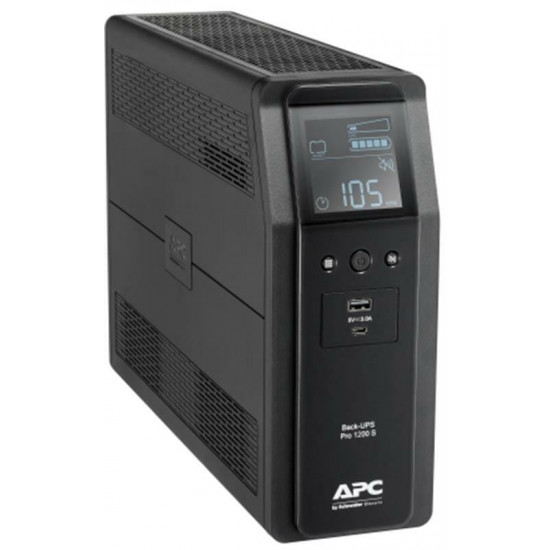 Джерело безперебійного живлення APC Back-UPS Pro 1200VA, USB, 6хС13 (BR1200SI)