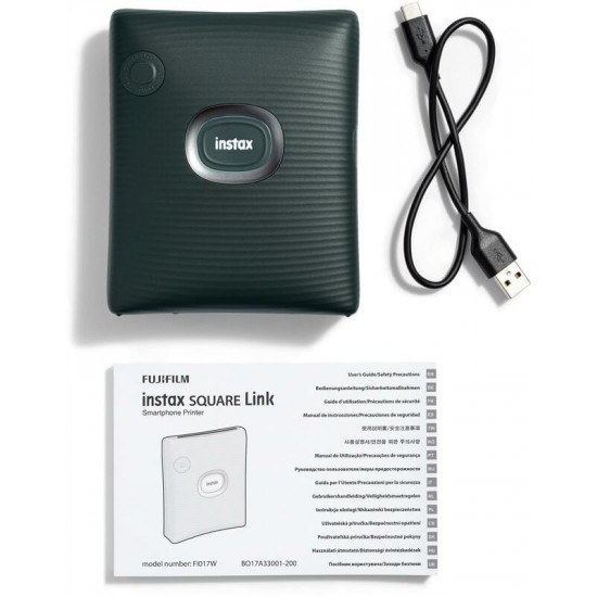 Принтер миттєвого друку Fujifilm Instax SQ Link Green (16785482)